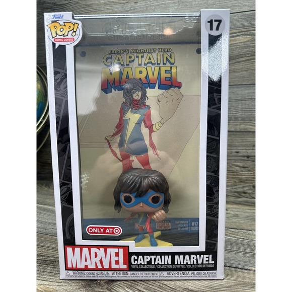 Funko Pop! Marvel - Captain Marvel (Kamala Khan) Comic Cover Special‎ Edition - Picture 1 of 6